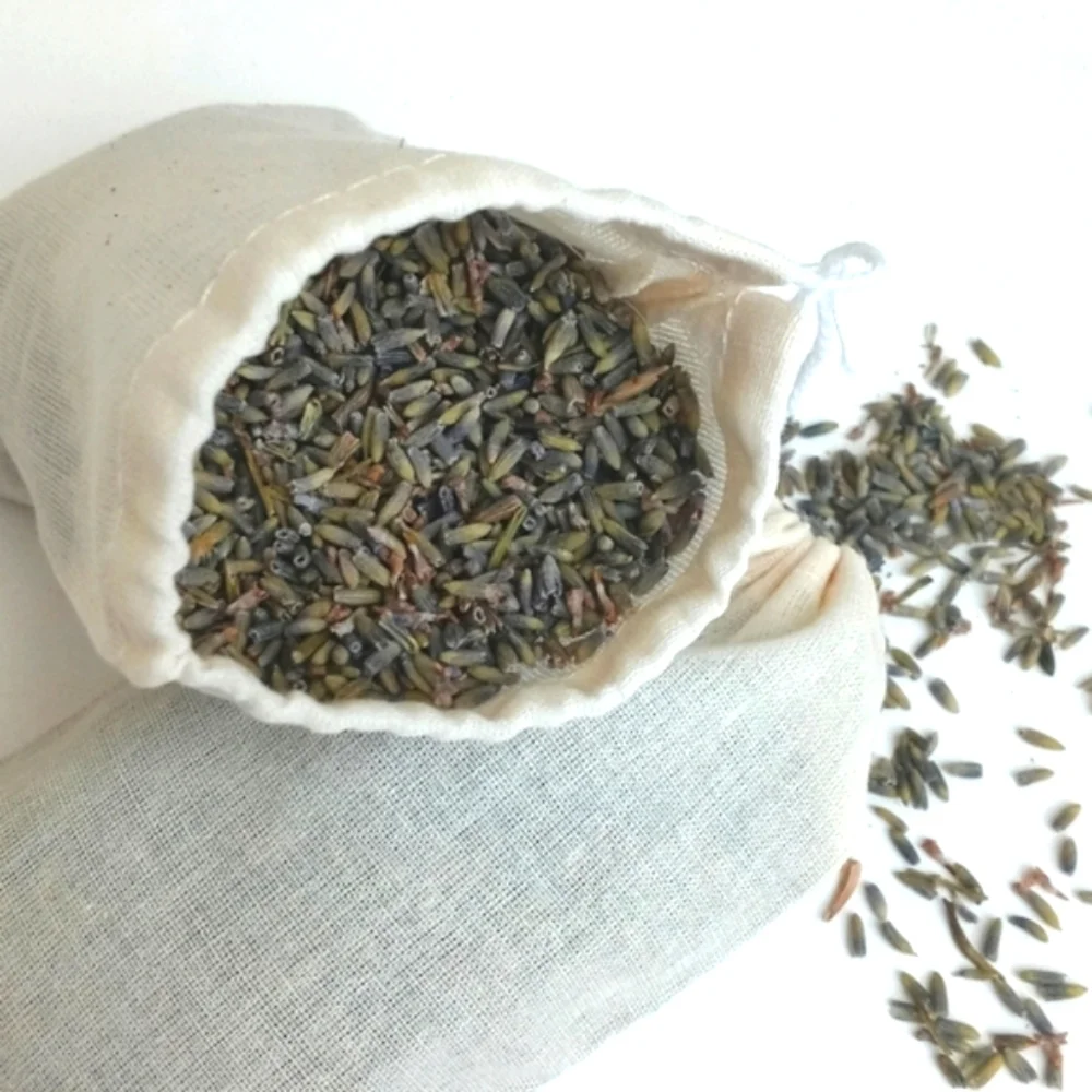 Lavender Sachets Set of 2 (Organic French Lavender Flower) Sachets Set of 2